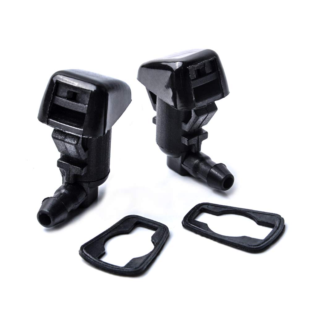 OTUAYAUTO Front Windshield Washer Nozzles - for F250 F350 F450 F550 Super Duty 2011-2016 - Replaces OEM #: BC3Z17603A, Spray Jet Kit (pack of 2)