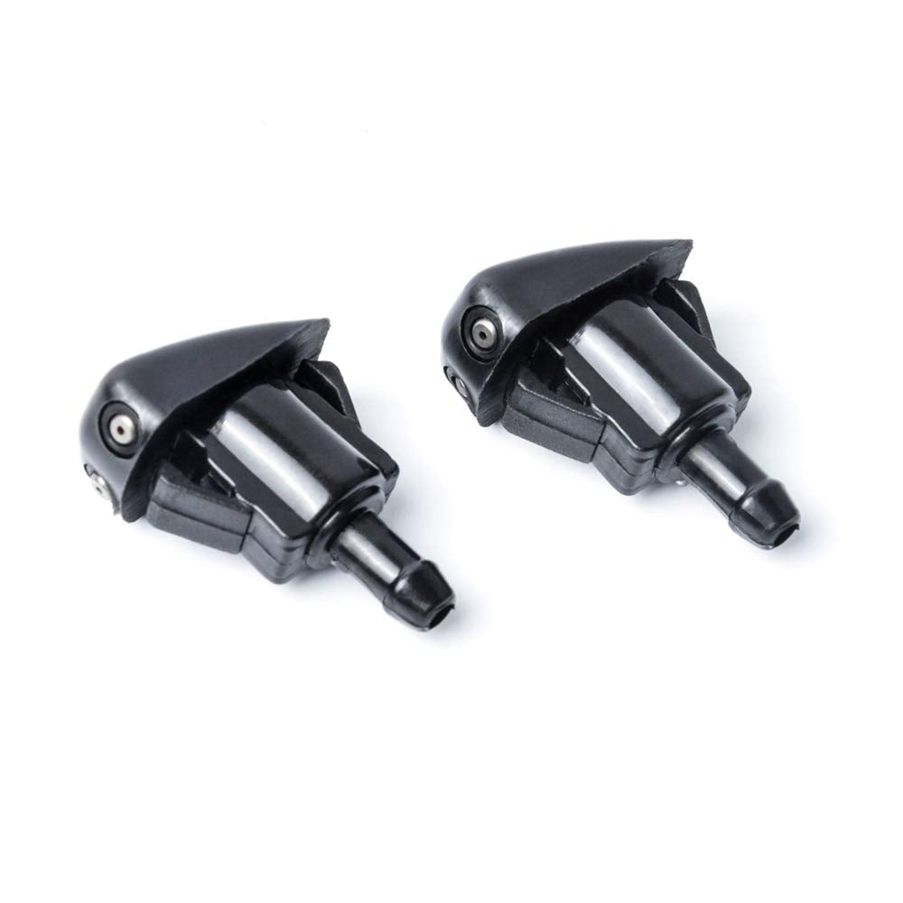 OTUAYAUTO Front Windshield Washer Nozzles - for 99-08 Toyota Corolla, 97-01 Toyota Camry, 05-10 Toyota Tacoma, 00-05 Toyota Echo - Replaces OEM #: 85381-AA010, Spray Jet Kit (pack of 2)