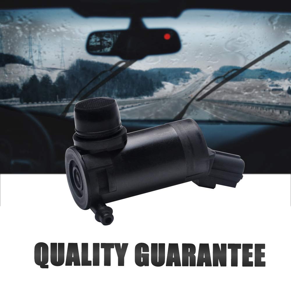Windshield Washer Pump for Ford, Lincoln, Mazda, Mercury - OTUAYAUTO Factory OE Style with Grommet 7L8Z-17664-A