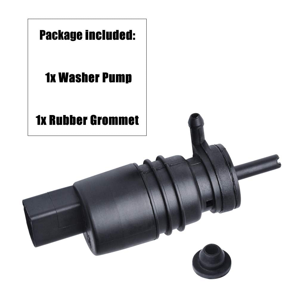 OTUAYAUTO 2218690121 Windshield Washer Pump with Grommet For Mercedes Benz C300 G500 E300 E350 SL500 S500 S550