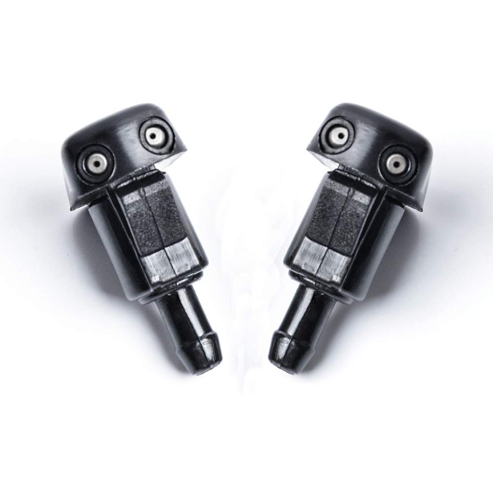 OTUAYAUTO Front Windshield Washer Nozzles - for 99-08 Toyota Corolla, 97-01 Toyota Camry, 05-10 Toyota Tacoma, 00-05 Toyota Echo - Replaces OEM #: 85381-AA010, Spray Jet Kit (pack of 2)