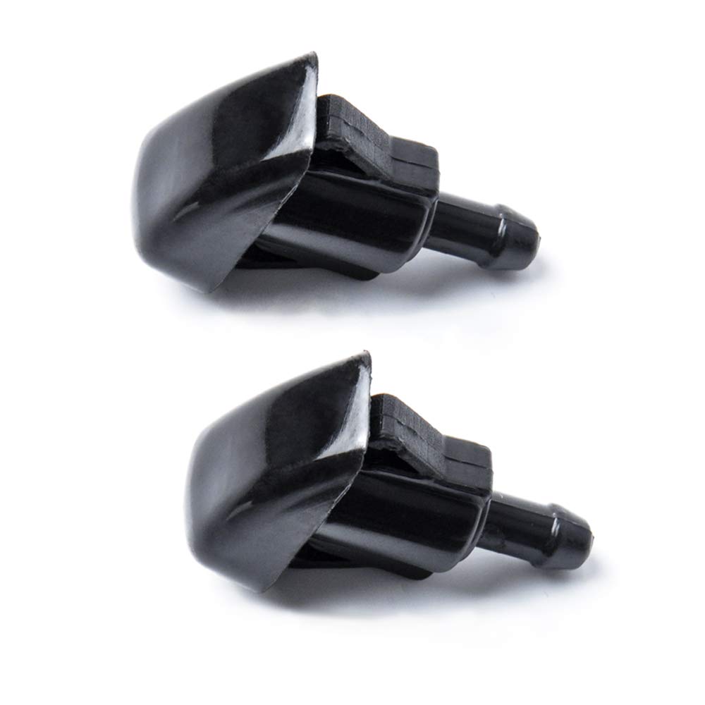 OTUAYAUTO Front Windshield Washer Nozzles - for 99-08 Toyota Corolla, 97-01 Toyota Camry, 05-10 Toyota Tacoma, 00-05 Toyota Echo - Replaces OEM #: 85381-AA010, Spray Jet Kit (pack of 2)