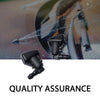 OTUAYAUTO Front Windshield Washer Nozzles - for 08-11 Ford Focus, 07-11 Ford Edge, 07-10 Lincoln MKX Base Sport Premium Sport - Replaces OEM #: 8S4Z-17603-AA, 7T4Z-17603-A, Spray Jet Kit (pack of 2)