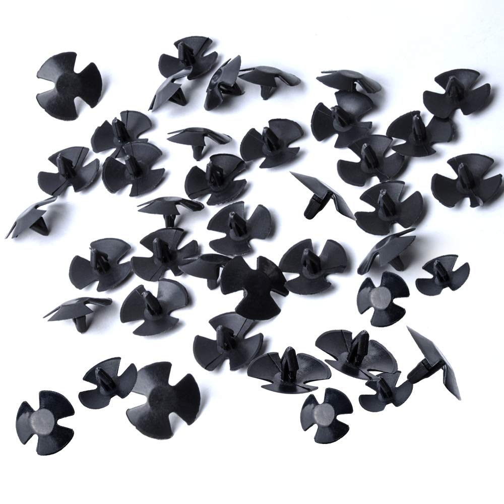 OTUAYAUTO 30pcs Hood Insulation Retainers - for Chrysler, Jeep, Dodge, Ram - Replace OEM 4878883AA LH LHS Nylon Clip