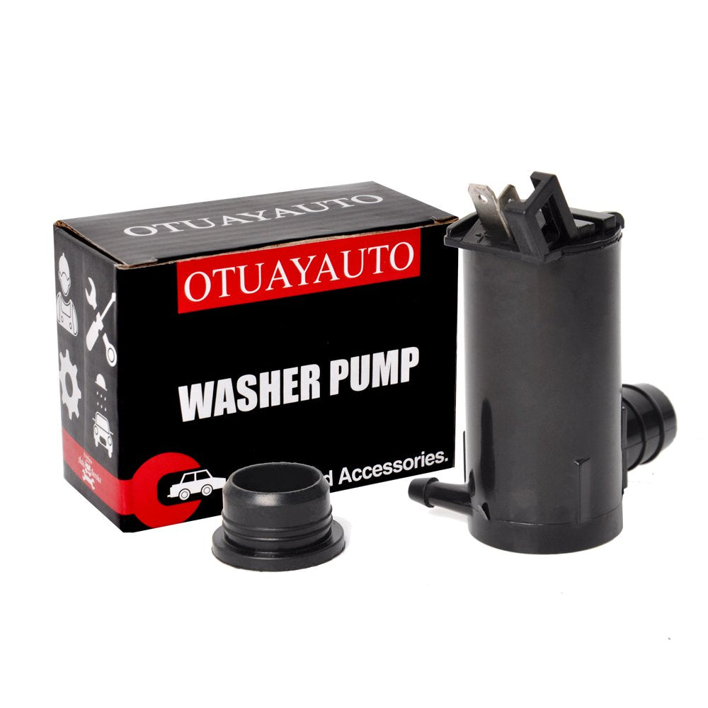 OTUAYAUTO QWP010 Windshield Washer Pump with Grommet for Acura / Honda / Suzuki