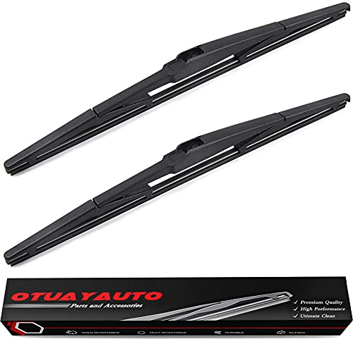 OTUAYAUTO Rear Windshield Wiper Blades - 2 Pieces of 16" Car Back Window Wiper - Replacement for Lexus GX460, GX470, RX350, RX450h | Toyota Prius, Sienna