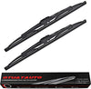 OTUAYAUTO Rear Windshield Wiper Blades - 2 Pieces of 13" Car Back Window Wiper - Replacement for Jeep, Honda, Cadillac, Ford, Chevy, GMC, Kia, VW, Toyota