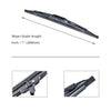 OTUAYAUTO Rear Windshield Wiper Blades - 2 Pieces of 11" Car Back Window Wiper -Compatible with Jeep Liberty, Patriot, Compass, Grand Cherokee, Dodge Caliber