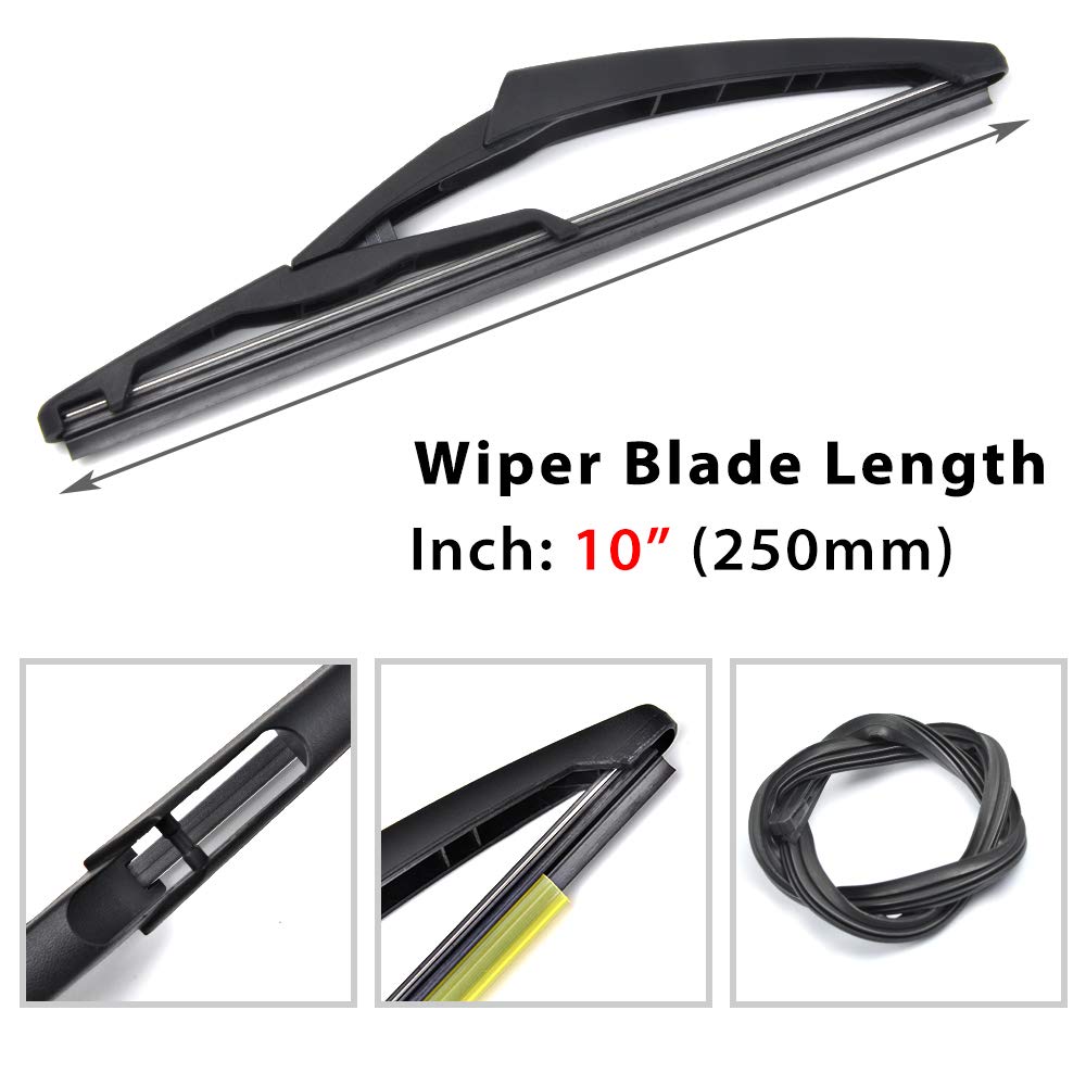 OTUAYAUTO Replacement for JEEP Renegade 2015 2016 2017, Rear Windshield Wiper Blades - Factory OEM Style: 68256590AA
