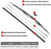 Replacement For Toyota Tundra Windshield Wiper Blades - 19"+19" Front Window Wiper - fit 2000-2006 Vehicles - OTUAYAUTO Factory Aftermarket