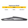 OTUAYAUTO 85242-42040 Rear Windshield Wiper Blades - Replacement for Toyota Rav4 2013-2017 - 2 Pieces of 10" Car Back Window Wiper blade