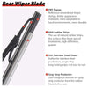 OTUAYAUTO 22759638 Rear Windshield Wiper Arm Blade Set - Replacement for 2012-2017 Chevrolet Equinox