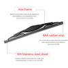 OTUAYAUTO 95915136 Rear Windshield Wiper Arm Blade Set - Replacement for Buick Encore 2012-2019, Chevrolet Trax 2013-2019, Opel Mokka 2013-2019