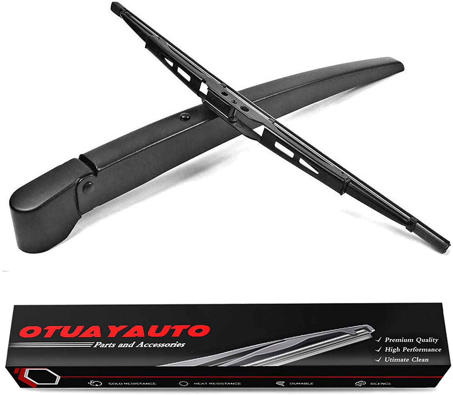 OTUAYAUTO 20935081 Rear Windshield Wiper Arm Blade Set - Replacement for Traverse 2010-2012