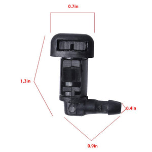 OTUAYAUTO Front Windshield Washer Nozzles - for 2008-2012 Ford Fusion Mercury Milan Lincoln MKZ - Replaces OEM : 8E5Z17603A, Spray Jet Kit (pack of 2)