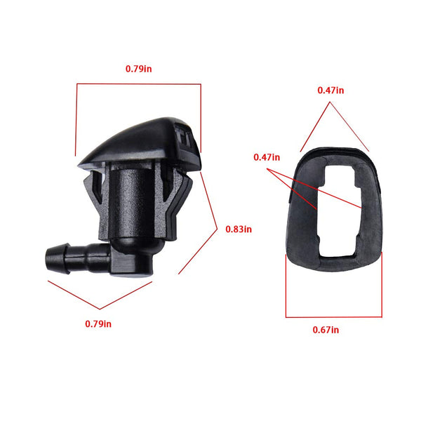 Windshield Washer Nozzles for Toyota Sienna Corolla Tundra OTUAYAUTO