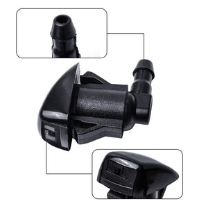 OTUAYAUTO Front Windshield Washer Nozzles - for 04-10 Toyota Sienna | Corolla | Solara | Tundra - Replaces OEM #: 85381-AE020, Spray Jet Kit (pack of 2)