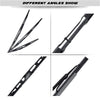 OTUAYAUTO Front and Rear Windshield Wiper Blade Kit Replacement for Land Rover Range Rover Full Size, DKC000040 LR012047