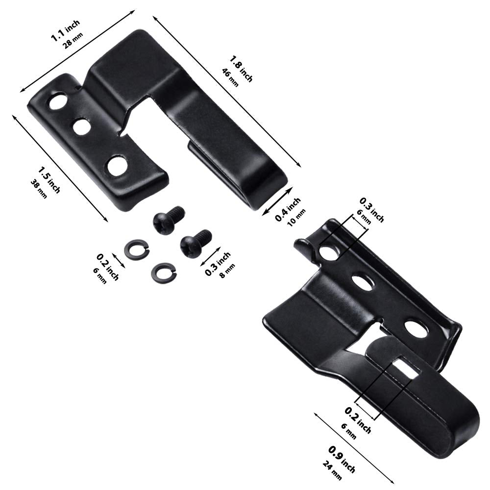 OTUAYAUTO 3392390298 Windshield Wiper Arm Adapter Kit - for Toyota, Honda, Jeep, Subaru, BMW, Chrysler, Land Rover (pack of 2)