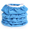 OTUAYAUTO Microfiber Polishing Bonnets 20Pcs - Orbital Buffer 5-6 inch Polisher Pad Cover - Car Waxing Applicator Bonnet