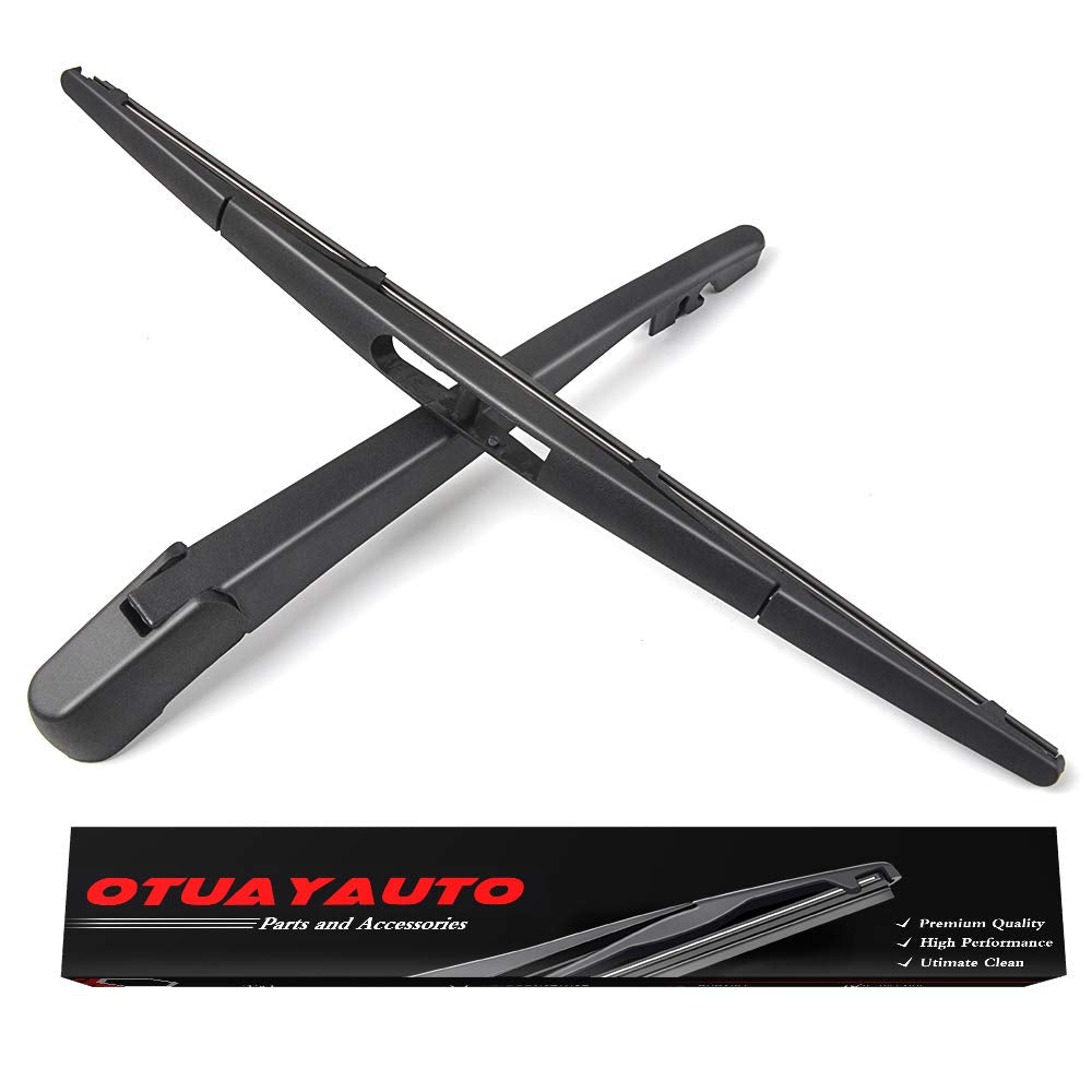 Replacement for Acura RDX 2007-2017, OTUAYAUTO Rear Windshield Wiper Arm Blade Set - Replaces OEM#: 76720-STX-A01