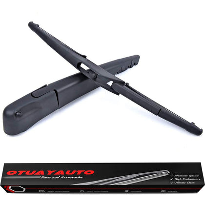 Replacement for Mini Cooper S R50 R53 2001-2004 Vehicles, Rear Windshield Back Wiper Arm Blade Set - OTUAYAUTO Factory OEM 61627079943