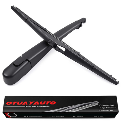 Replacement for Hyundai Tucson 2010-2015, Rear Windshield Wiper Arm Blade Set - OTUAYAUTO Factory OEM Style 988111H000