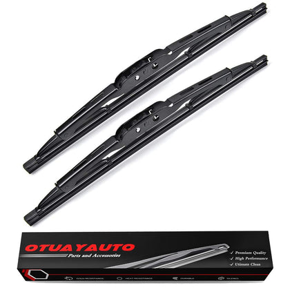 OTUAYAUTO Rear Windshield Wiper Blades - 2 Pieces of 11" Car Back Window Wiper -Compatible with Jeep Liberty, Patriot, Compass, Grand Cherokee, Dodge Caliber