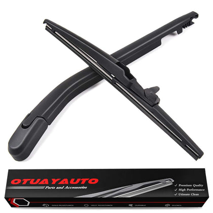 OTUAYAUTO 8524135031 Rear Wiper Arm Blade Set, Replacement for Toyota 4Runner 2003-2009