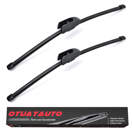 OTUAYAUTO Rear Windshield Wiper Blades - 2 Pieces of 13" Car Back Window Wiper - for Hyundai Elantra GT, I30 2012 2013 2014 2015 2016 2017