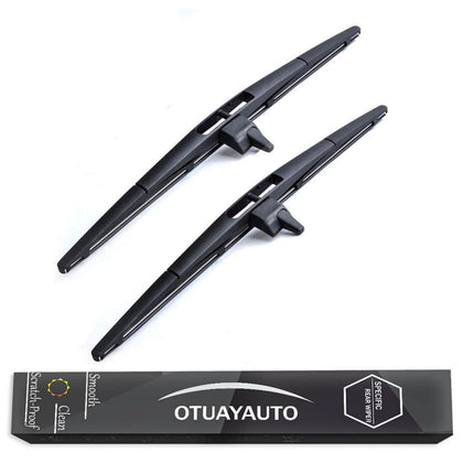 OTUAYAUTO Rear Windshield Wiper Blades Replacement for Honda Pilot 2009-2015 - 2 Pieces of 14" Car Back Window Wiper