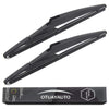 OTUAYAUTO 85242-42040 Rear Windshield Wiper Blades - Replacement for Toyota Rav4 2013-2017 - 2 Pieces of 10" Car Back Window Wiper blade
