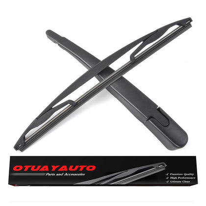 OTUAYAUTO Replacement for Ford Flex 2009-2013, Rear Windshield Back Wiper Arm Blade Set Factory OEM Replacement 85241-48080