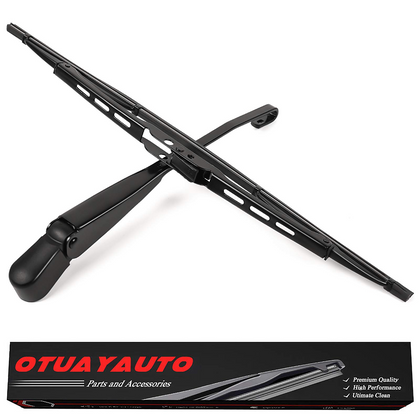 Replacement for Escape 2001-2007, Rear Windshield Back Wiper Arm blade Set - OTUAYAUTO Factory OEM Replacement 2L8Z17526-AA