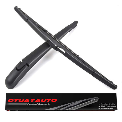 OTUAYAUTO 28780EL000 Rear Wiper Arm Blade Set - Replacement for 2007-2012 Nissan Versa