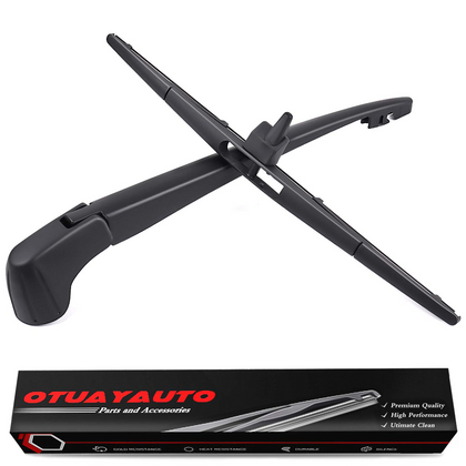 OTUAYAUTO Replacement for Ford Focus 2012-2015 Rear Windshield Back Wiper Arm Blade Set OEM CV6Z-17526-C