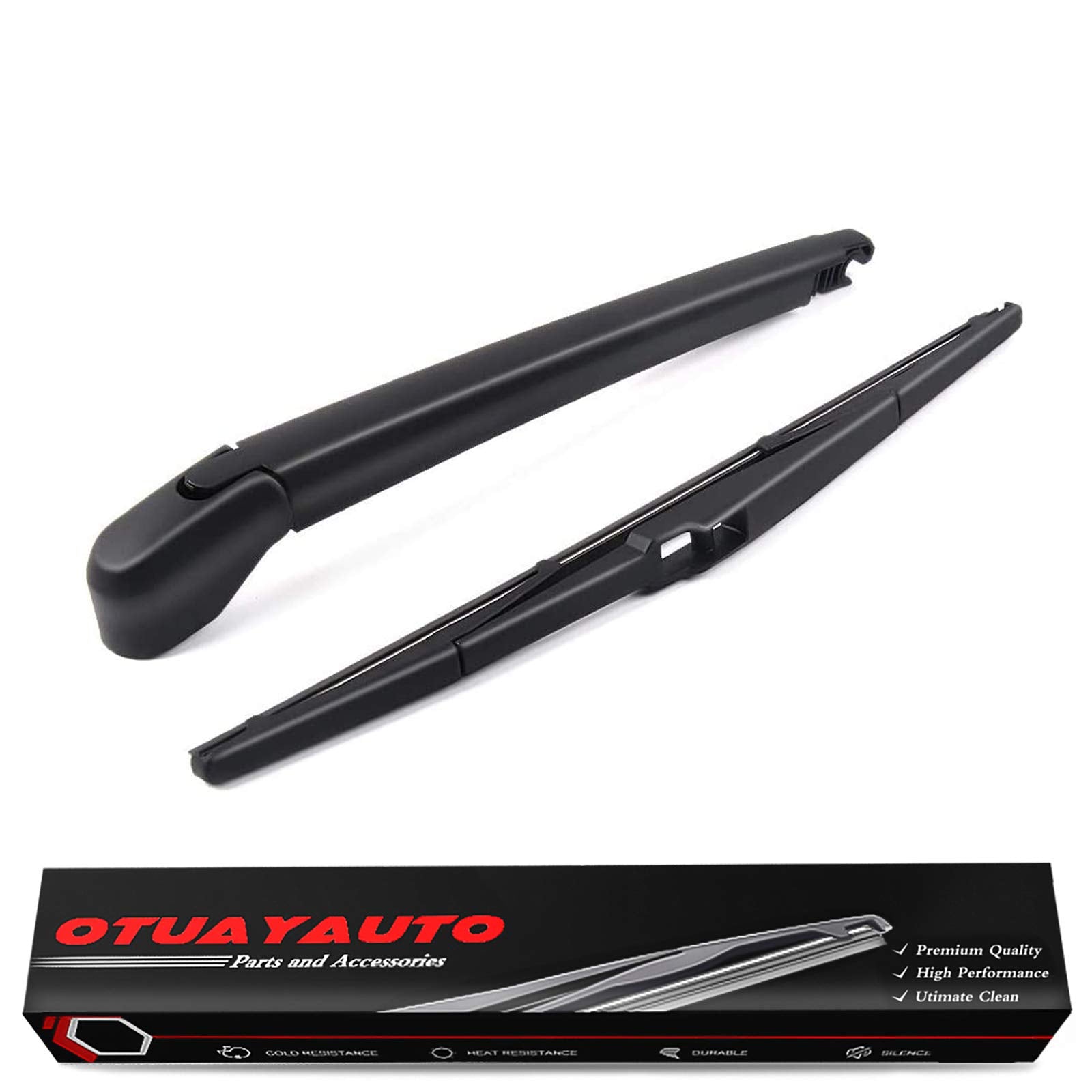 OTUAYAUTO Rear Wiper Arm Blade Set - Replacement for 2004-2010 Toyota Sienna, 2007-2015 Mazda CX7 CX9 - Replacement OEM 85241AE010