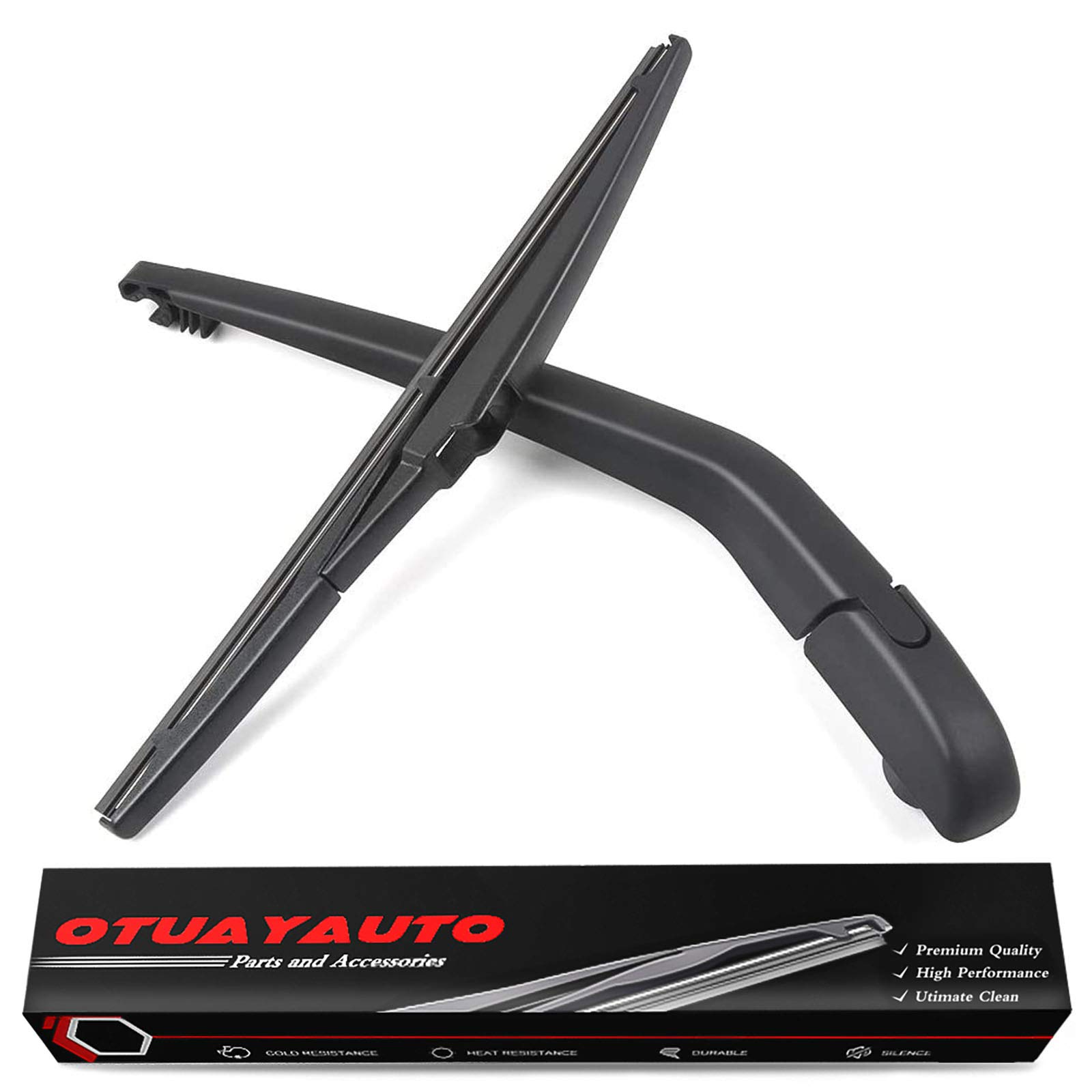 Replacement for Dodge Journey Vehicles, Rear Windshield Back Wiper Arm Blade Set - OTUAYAUTO Factory OEM Replacement 68040371AA