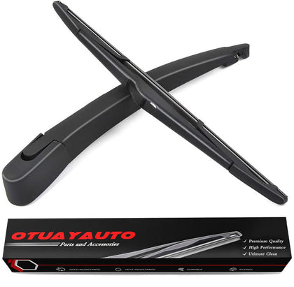 OTUAYAUTO BE8Z17526C Rear Windshield Wiper Arm Blade Set, For Ford Fiesta 2011-2016