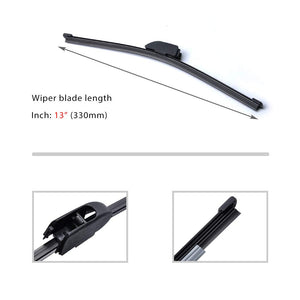 OTUAYAUTO Rear Windshield Wiper Blades - 2 Pieces of 13" Car Back Window Wiper - for Hyundai Elantra GT, I30 2012 2013 2014 2015 2016 2017