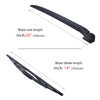 Replacement for Porsche Cayenne 2003-2010, Rear Windshield Wiper Arm Blade Set - OTUAYAUTO Factory OEM Style - OE:95562804002