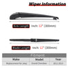 For Jeep Grand Cherokee 2011 2012 2013 Vehicles - Rear Windshield Back Wiper Arm Blade Set - OTUAYAUTO Factory OEM 68079868AA