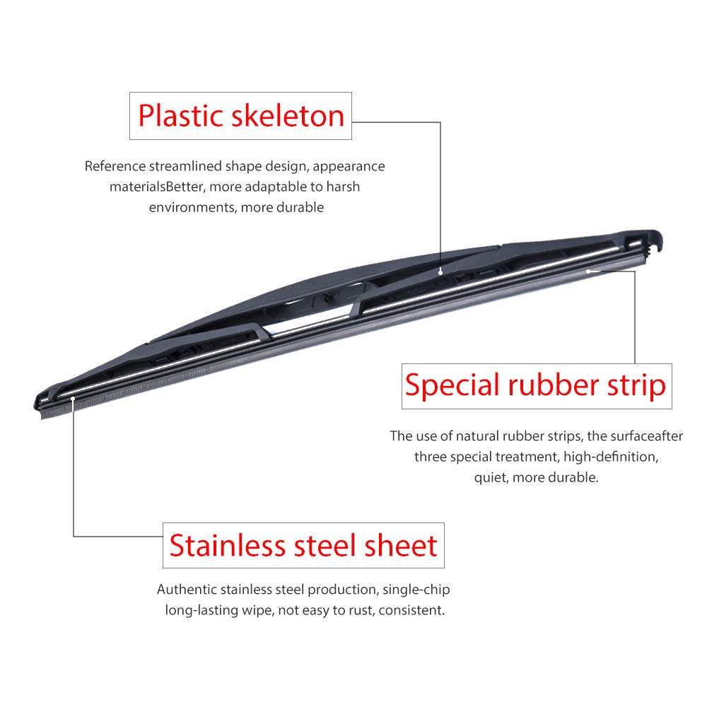 Buick Wiper Blades Hodee Rear Windshield Wiper Arm With Blade For - Foto 4