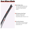 OTUAYAUTO Replacement for Ford Escape 2013-2018 Rear Windshield Back Wiper Arm Blade Set OEM BB5Z17526-C