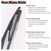 Replacement for Acura MDX 2007-2013, Rear Windshield Wiper Arm Blade Set - OTUAYAUTO Factory OEM Style 76720STXA01