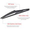 OTUAYAUTO 85242-42040 Rear Windshield Wiper Arm Blade Set - Replacement for Toyota RAV4 2013-2018, Jeep Compass 2017-2018