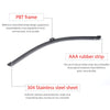 Replacement for Porsche Cayenne 2011-2017 Vehicles, Rear Windshield Back Wiper Arm Blade Set - OTUAYAUTO Factory OEM Replacement 95862804000