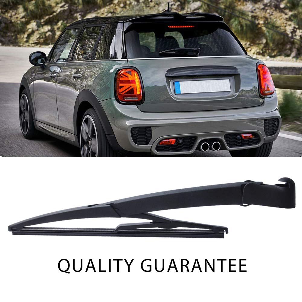 Replacement for Mini Cooper R50 R53 2004 2005 2006 Vehicles, Rear Windshield Back Wiper Arm Blade Set - OTUAYAUTO Factory OEM 61627129279