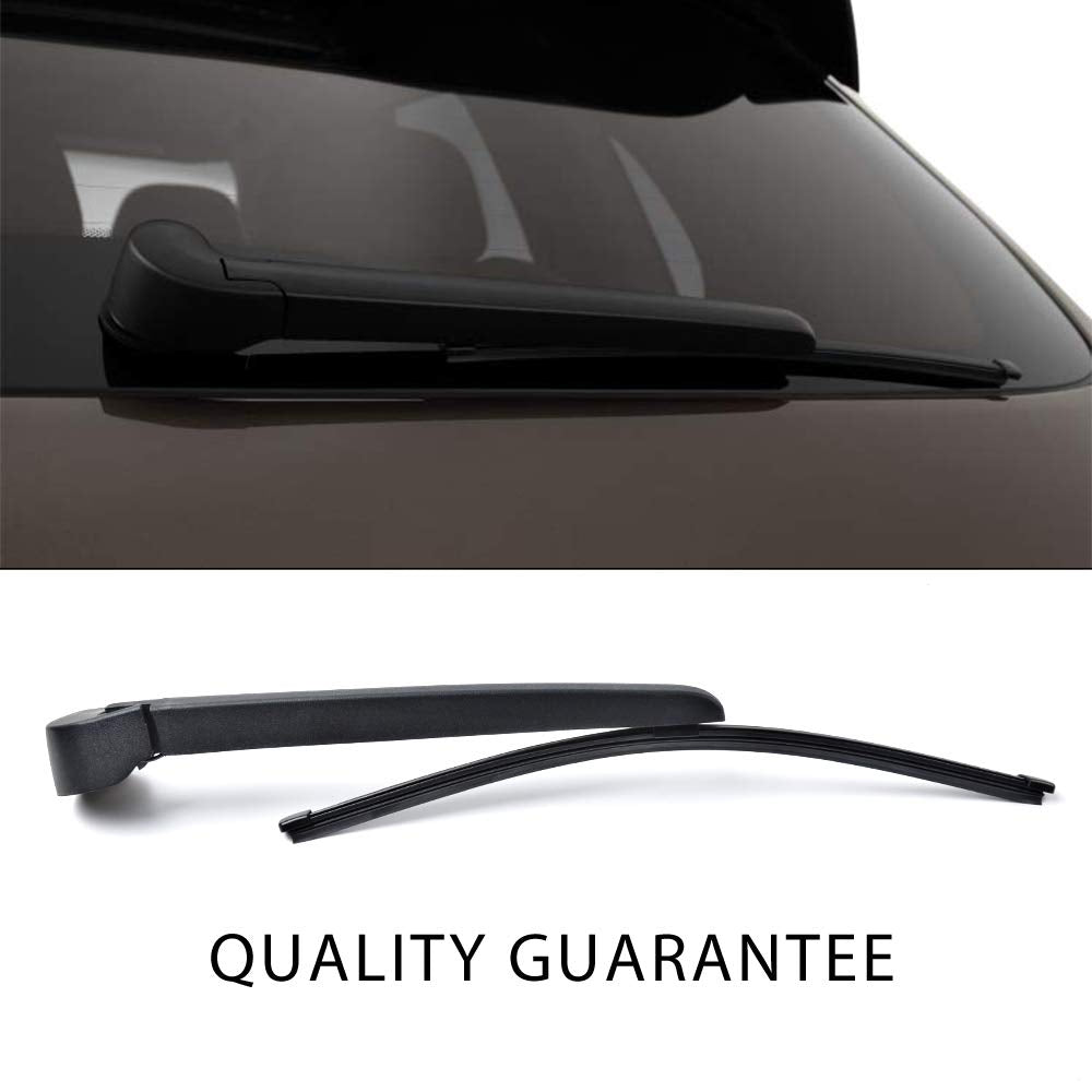 Replacement for Porsche Cayenne 2011-2017 Vehicles, Rear Windshield Back Wiper Arm Blade Set - OTUAYAUTO Factory OEM Replacement 95862804000