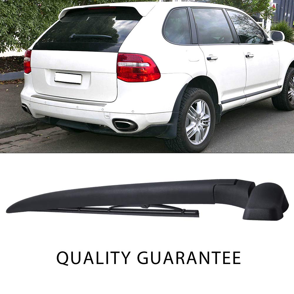 Replacement for Porsche Cayenne 2003-2010, Rear Windshield Wiper Arm Blade Set - OTUAYAUTO Factory OEM Style - OE:95562804002